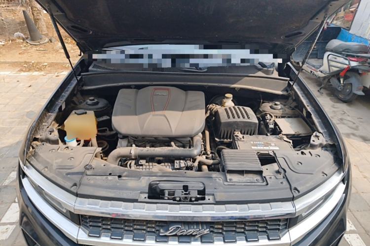 Used Zotye Domy X7 2017 1.8T DCT Luxury Model Engine Bay