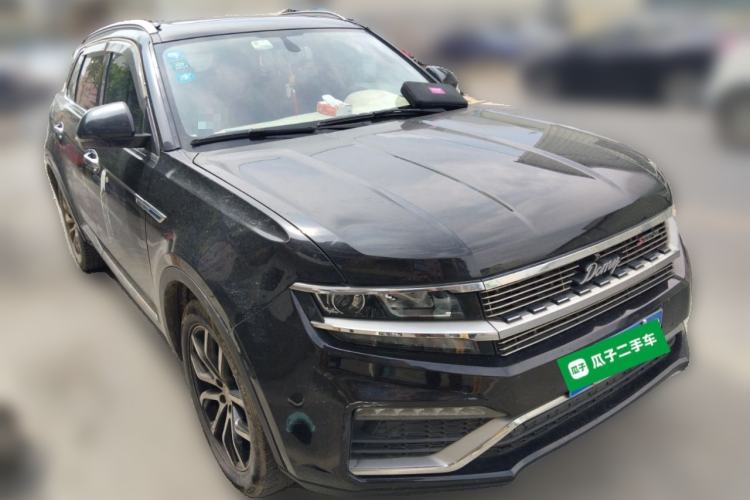 Used Zotye Domy X7 2017 Upgraded Edition 1.8T DCT Huashan Model Front Right 45 Deg