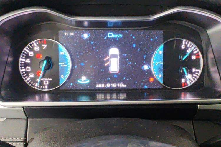 Used Zotye Domy X7 2017 Upgraded Edition 1.8T DCT Huashan Model Instrument Cluster