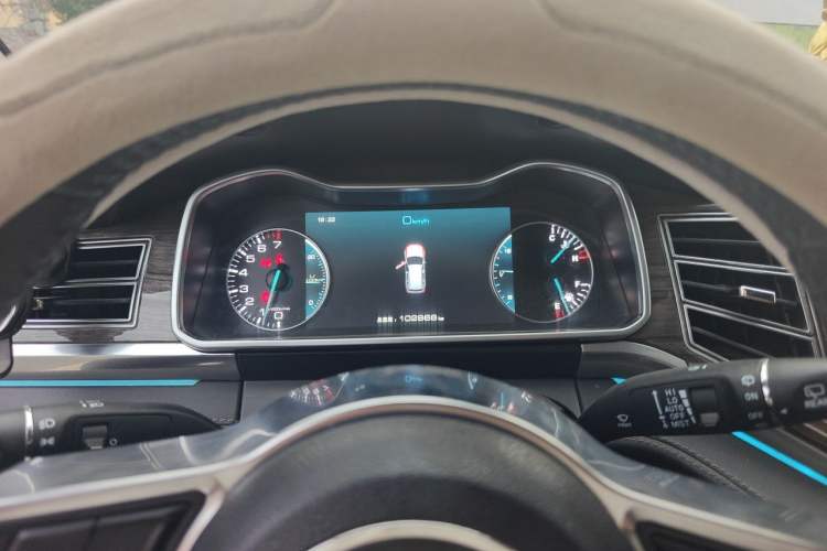 Used Zotye Domy X7 2017 1.8T Manual Luxury Model Instrument Cluster