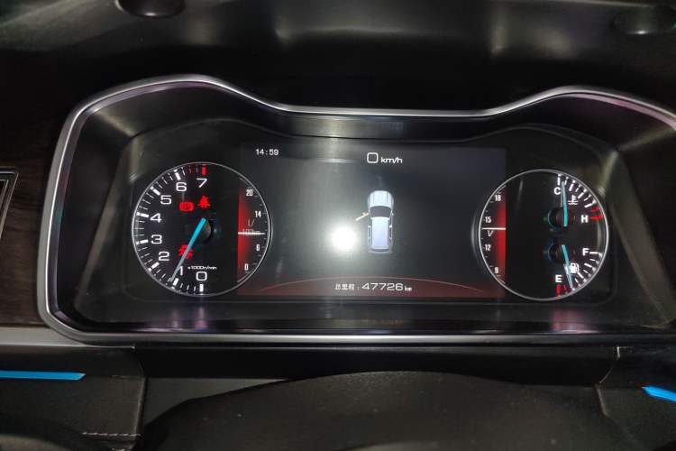 Used Zotye Domy X7 2017 1.8T Manual Luxury Model Instrument Cluster