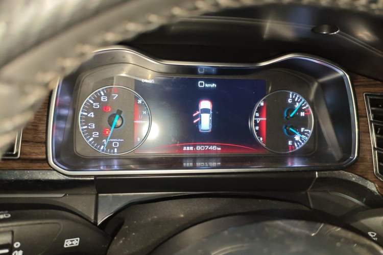 Used Zotye Domy X7 2017 1.8T Manual Luxury Model Instrument Cluster