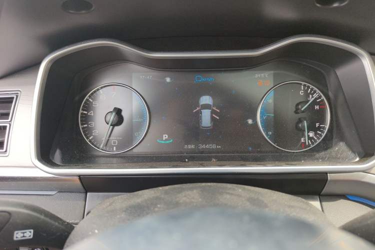 Used Zotye Domy X7 2017 Top-Grade Model 2.0T DCT Tianshan Version Instrument Cluster