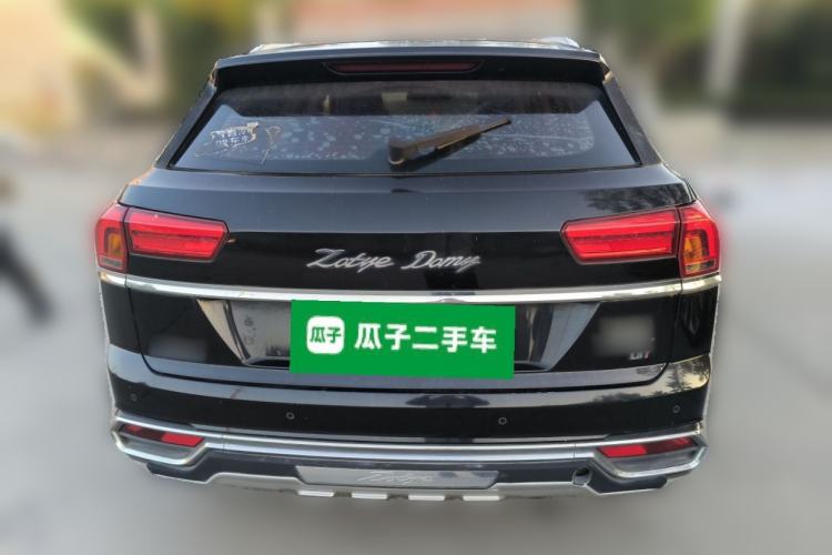 Used Zotye Domy X7 2017 1.8T Manual Luxury Model Rear
