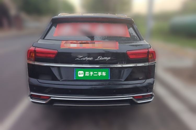 Used Zotye Domy X7 2017 1.8T Manual Luxury Model Rear