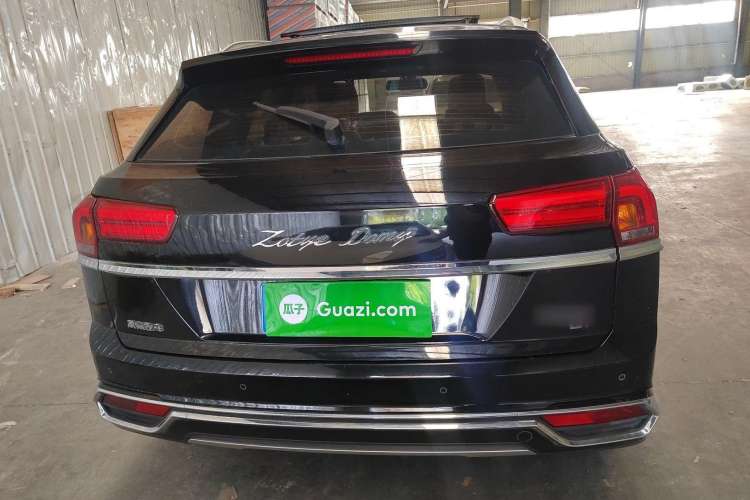 Used Zotye Domy X7 2017 1.8T Manual Luxury Model Rear