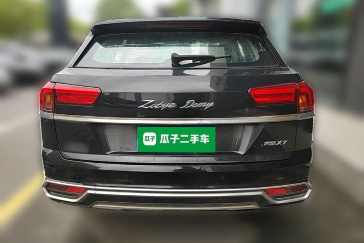 Used Zotye Domy X7 2017 1.5T Manual Luxury Model Rear