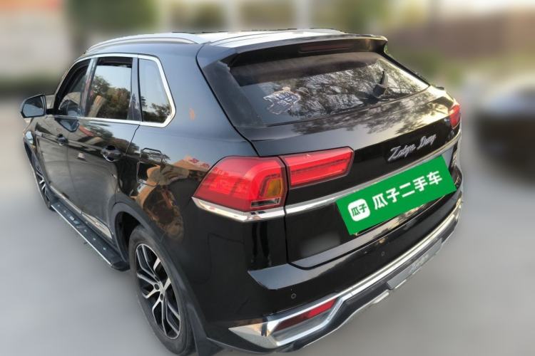 Used Zotye Domy X7 2017 1.8T Manual Luxury Model Rear Left 45 Deg
