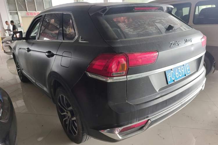 Used Zotye Domy X7 2017 Upgraded Edition 2.0T DCT Huangshan Model 7 Seats Rear Left 45 Deg