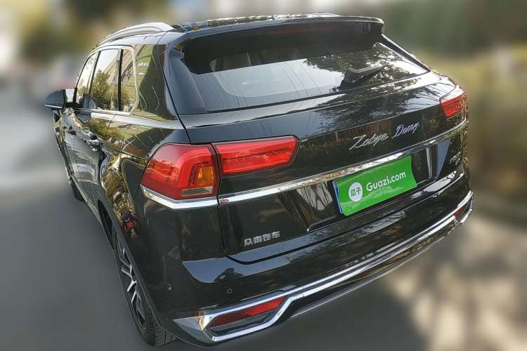 Used Zotye Domy X7 2017 Upgraded Edition 2.0T DCT Huangshan Model 7 Seats Rear Left 45 Deg