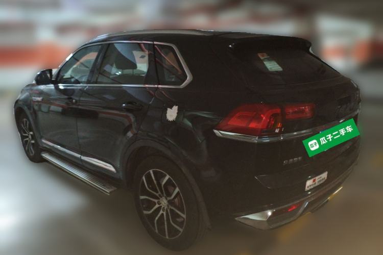 Used Zotye Domy X7 2017 1.8T Manual Luxury Model Rear Left 45 Deg