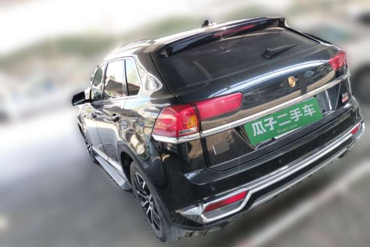 Used Zotye Domy X7 2017 1.8T DCT Luxury Model Rear Left 45 Deg