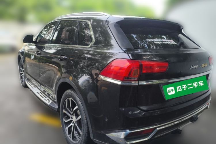 Used Zotye Domy X7 2017 Top-Grade Model 2.0T DCT Tianshan Version Rear Left 45 Deg