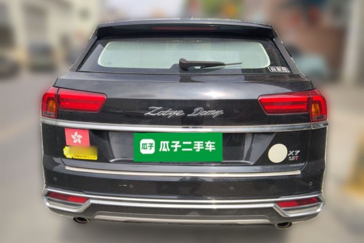 Used Zotye Domy X7 2017 Upgraded Edition 1.8T DCT Huashan Model Rear