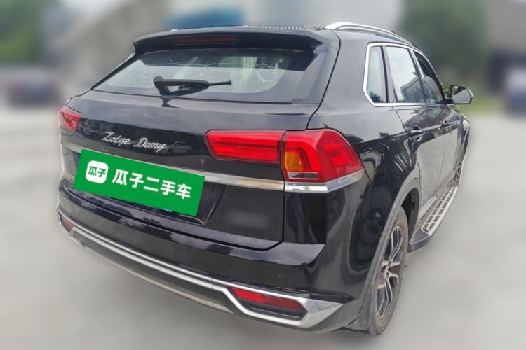 Used Zotye Domy X7 2017 1.5T Manual Luxury Model Rear Right 45 Deg