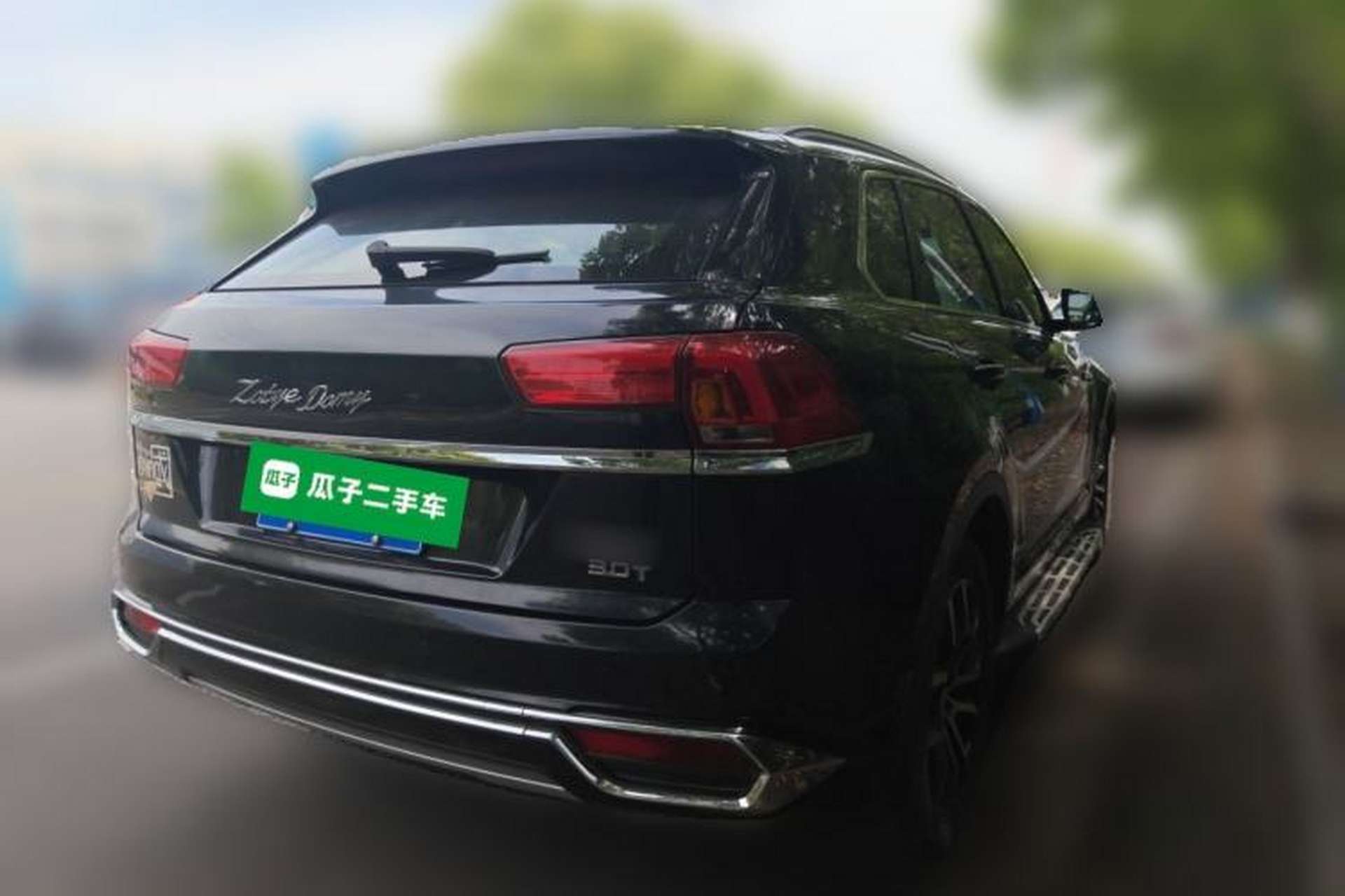 Used Zotye Domy X7 2017 1.8T DCT Supreme Model Rear Right 45 Deg