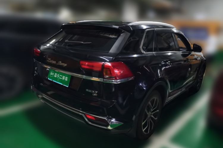 Used Zotye Domy X7 2017 1.8T DCT Prestige Model Rear Right 45 Deg