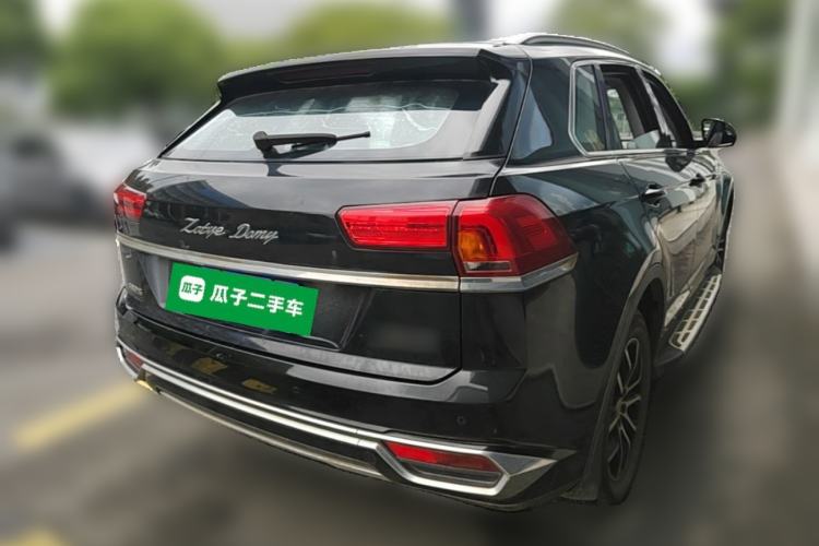 Used Zotye Domy X7 2017 1.5T Manual Luxury Model Rear Right 45 Deg