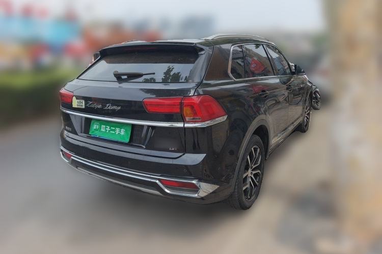 Used Zotye Domy X7 2017 Top-Grade Model 2.0T DCT Tianshan Version Rear Right 45 Deg