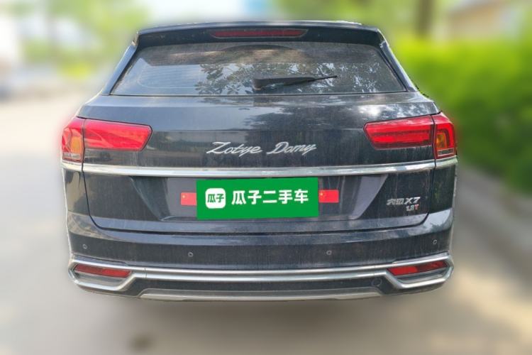 Used Zotye Domy X7 2017 Upgraded Edition 1.8T DCT Huashan Model Rear