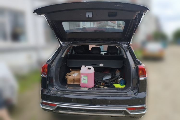 Used Zotye Domy X7 2017 1.8T DCT Luxury Model Trunk