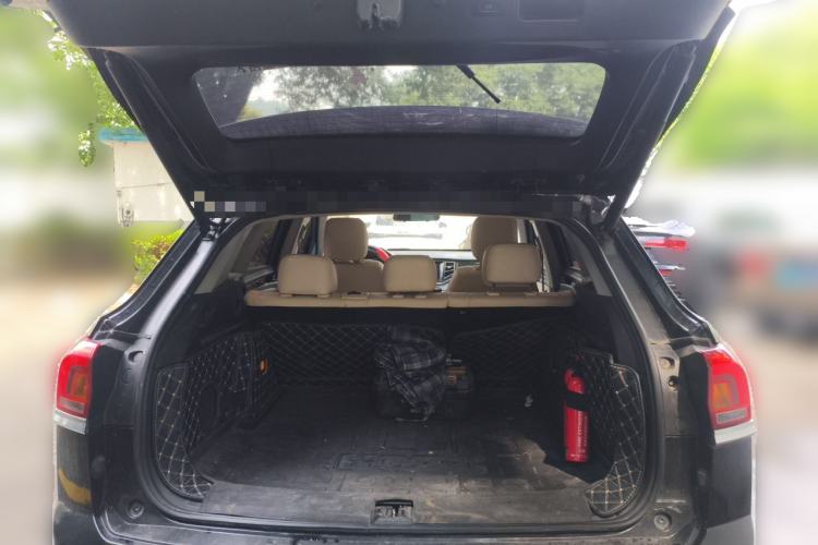 Used Zotye Domy X7 2017 Top-Grade Model 2.0T DCT Tianshan Version Trunk