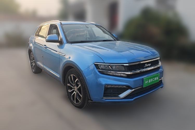 Used Zotye Domy X7 2017 Upgraded Edition 2.0T DCT Huangshan Model 7 Seats Front Right 45 Deg