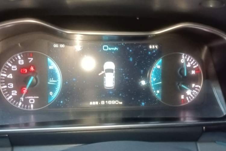 Used Zotye Domy X7 2017 1.8T Manual Supreme Model Instrument Cluster