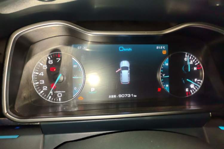 Used Zotye Domy X7 2017 2.0T DCT Ultimate Edition Instrument Cluster