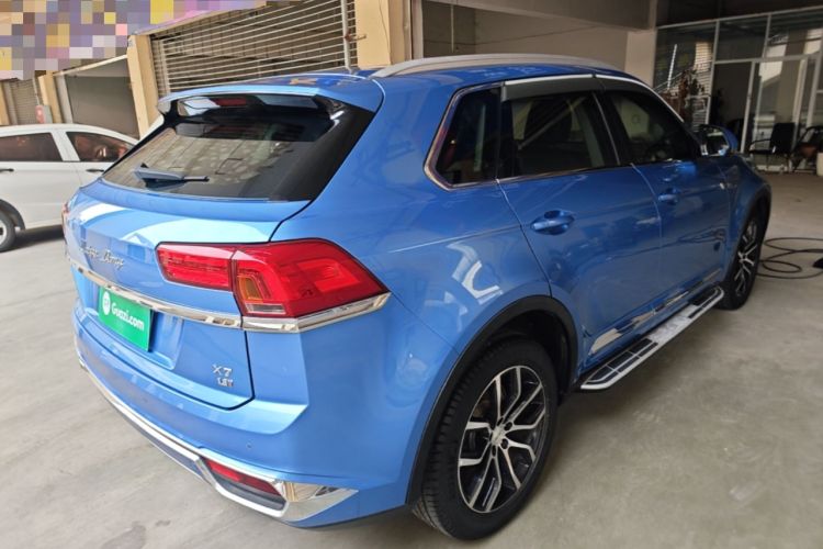 Used Zotye Domy X7 2017 1.8T DCT Prestige Model Rear Right 45 Deg