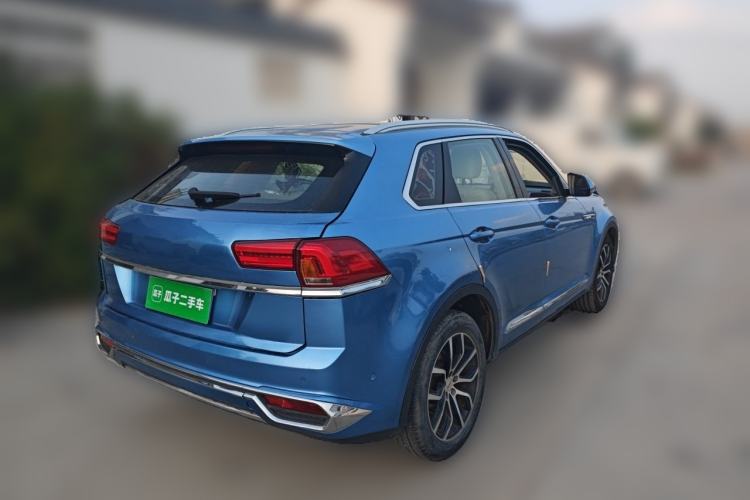 Used Zotye Domy X7 2017 Upgraded Edition 2.0T DCT Huangshan Model 7 Seats Rear Right 45 Deg