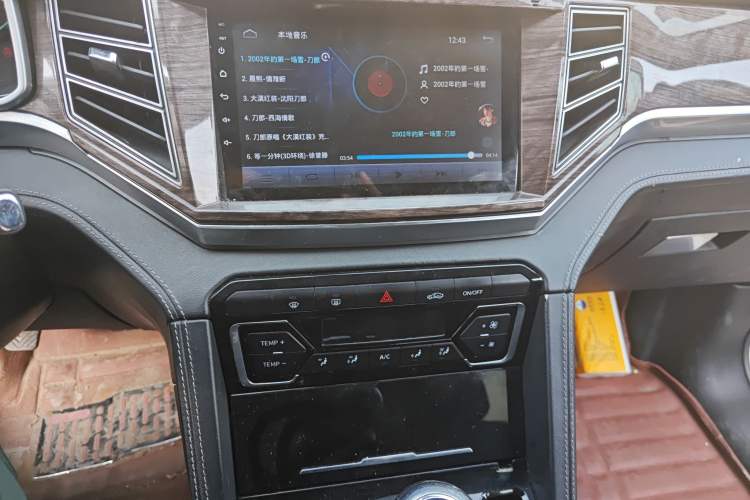 Used Zotye Domy X7 2017 1.5T Manual Elite Version Audio And AC Panel