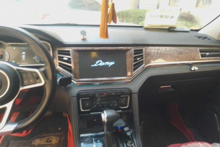 Used Zotye Domy X7 2017 1.8T DCT Prestige Model Audio And AC Panel