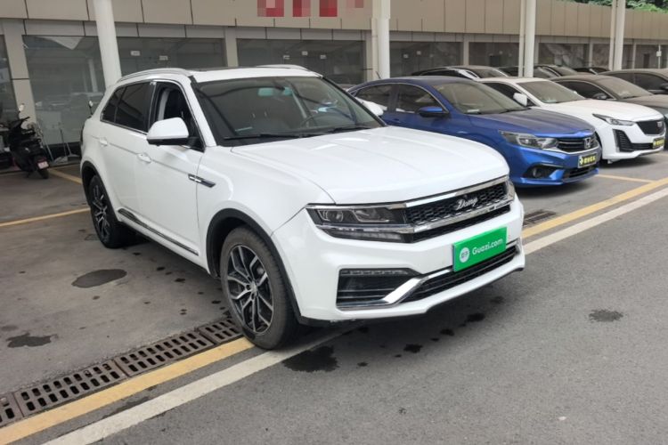 Used Zotye Domy X7 2017 Upgraded Edition 1.8T DCT Huashan Model Front Right 45 Deg