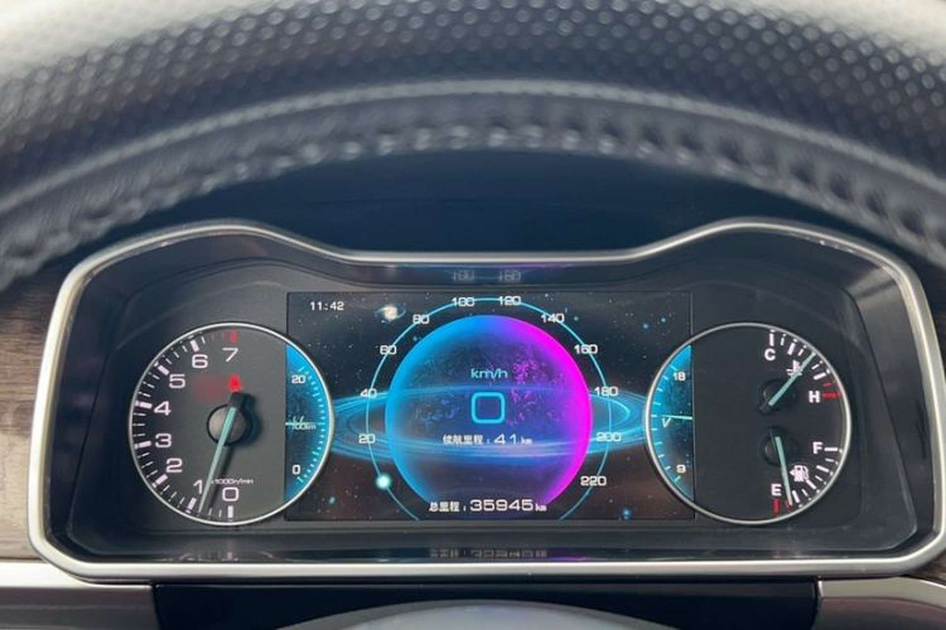 Used Zotye Domy X7 2017 1.8T Manual Luxury Model Instrument Cluster