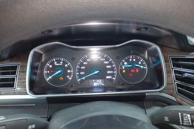 Used Zotye Domy X7 2017 1.5T Manual Elite Version Instrument Cluster