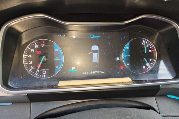 Used Zotye Domy X7 2017 1.8T DCT Prestige Model Instrument Cluster