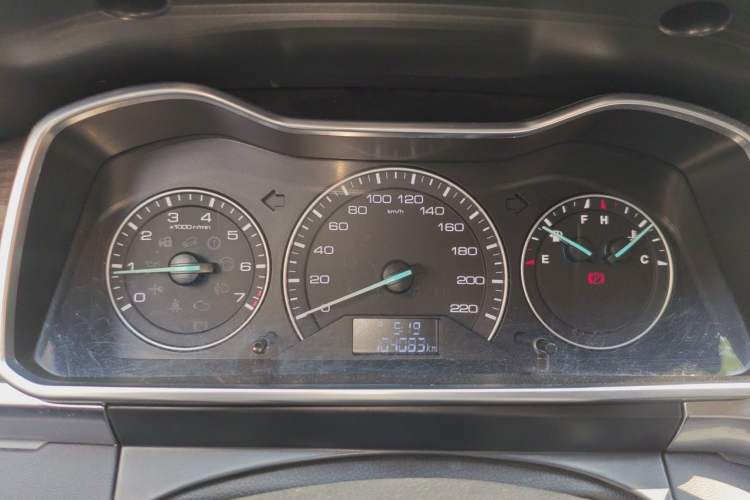 Used Zotye Domy X7 2017 1.8T DCT Luxury Model Instrument Cluster