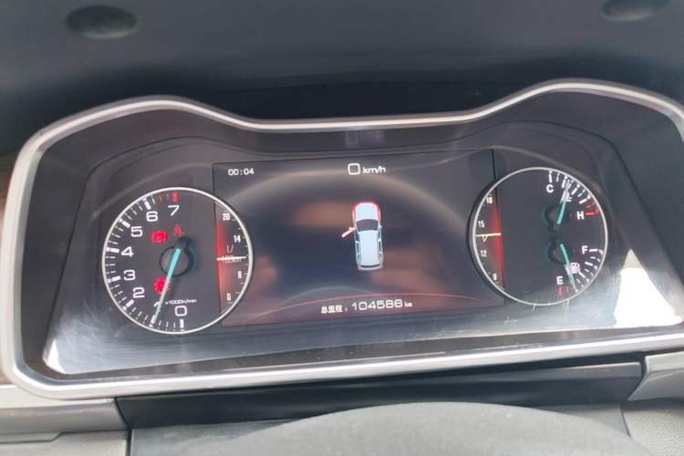 Used Zotye Domy X7 2017 1.8T Manual Luxury Model Instrument Cluster