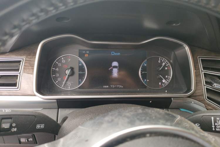 Used Zotye Domy X7 2017 1.8T Manual Luxury Model Instrument Cluster