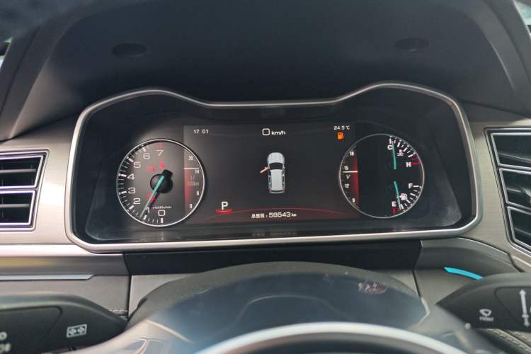 Used Zotye Domy X7 2017 Upgraded Edition 2.0T DCT Huangshan Model 7 Seats Instrument Cluster