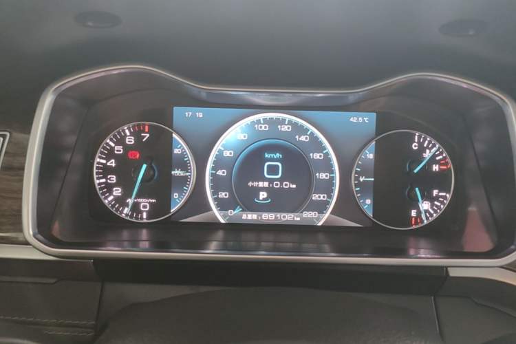 Used Zotye Domy X7 2017 1.8T DCT Supreme Model Instrument Cluster