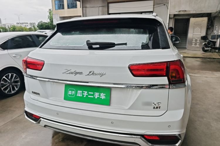Used Zotye Domy X7 2017 2.0T DCT Ultimate Edition Rear