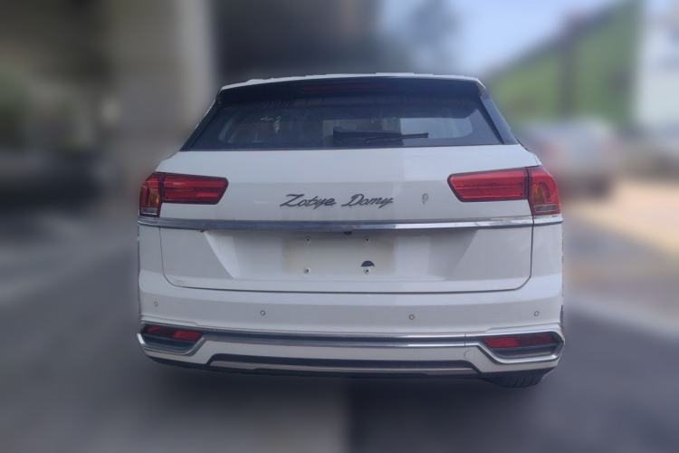 Used Zotye Domy X7 2017 1.8T Manual Luxury Model Rear