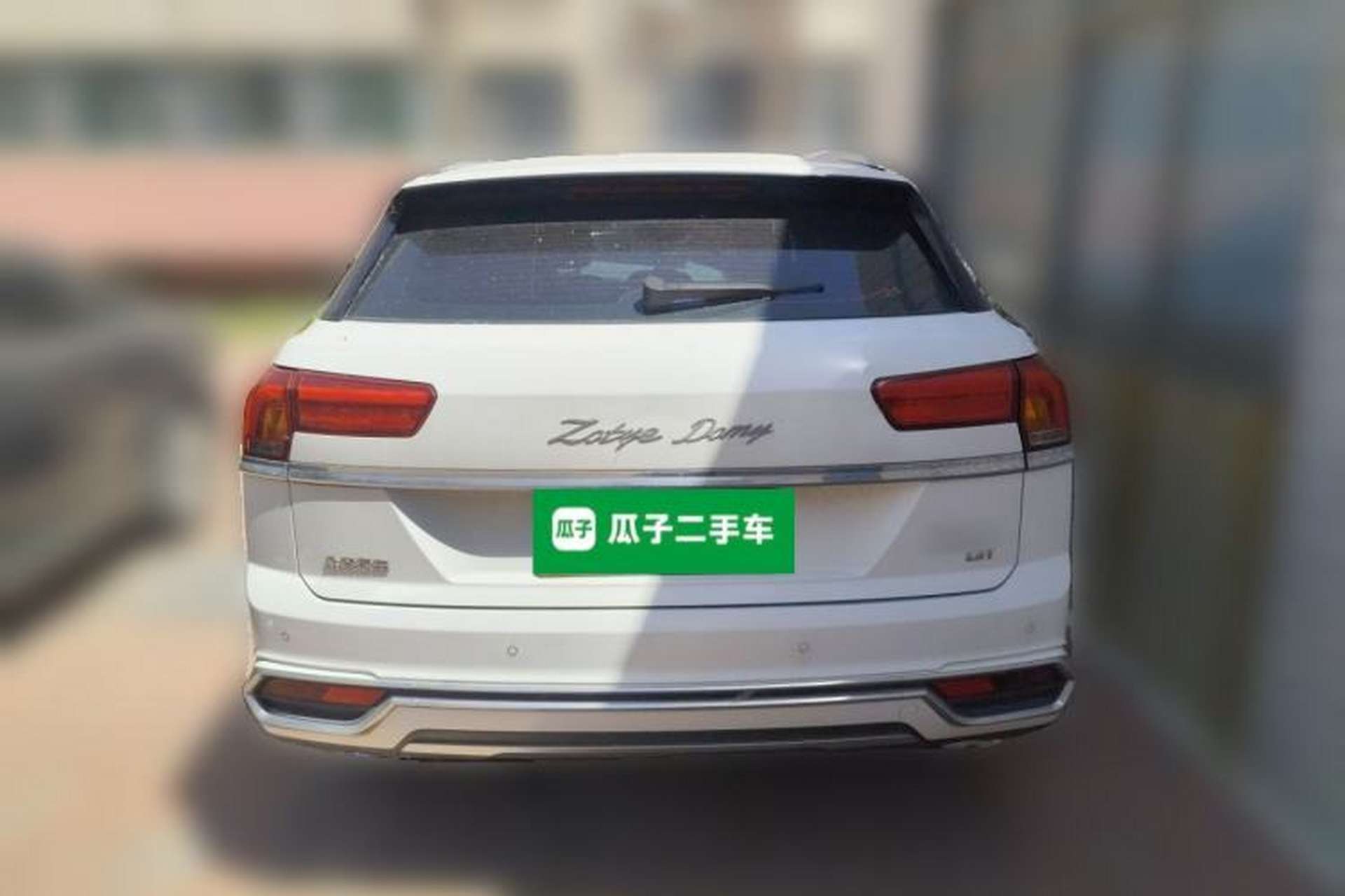 Used Zotye Domy X7 2017 2.0T DCT Ultimate Edition Rear