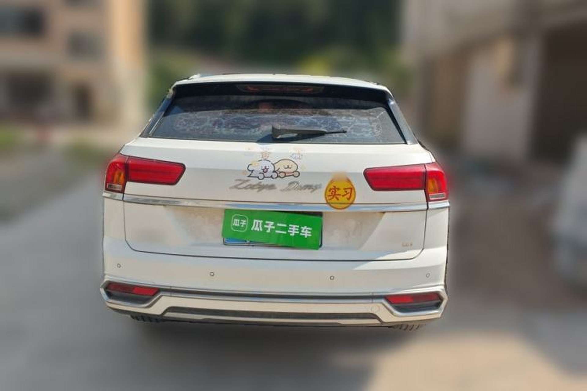 Used Zotye Domy X7 2017 1.8T Manual Elite Model Rear