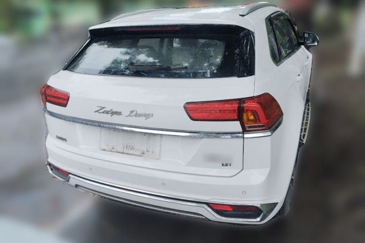 Used Zotye Domy X7 2017 Upgraded Edition 1.8T DCT Huashan Model Rear