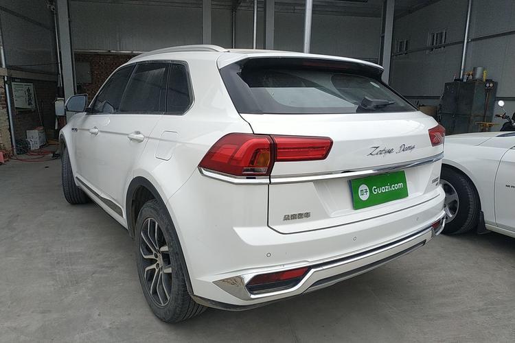 Used Zotye Domy X7 2017 Upgraded Edition 1.8T DCT Huashan Model Rear Left 45 Deg