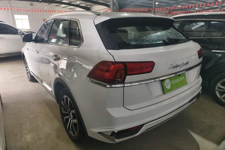 Used Zotye Domy X7 2017 1.8T Manual Luxury Model Rear Left 45 Deg