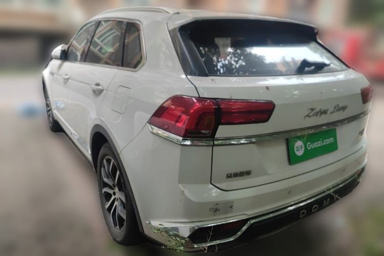 Used Zotye Domy X7 2017 1.8T Manual Luxury Model Rear Left 45 Deg